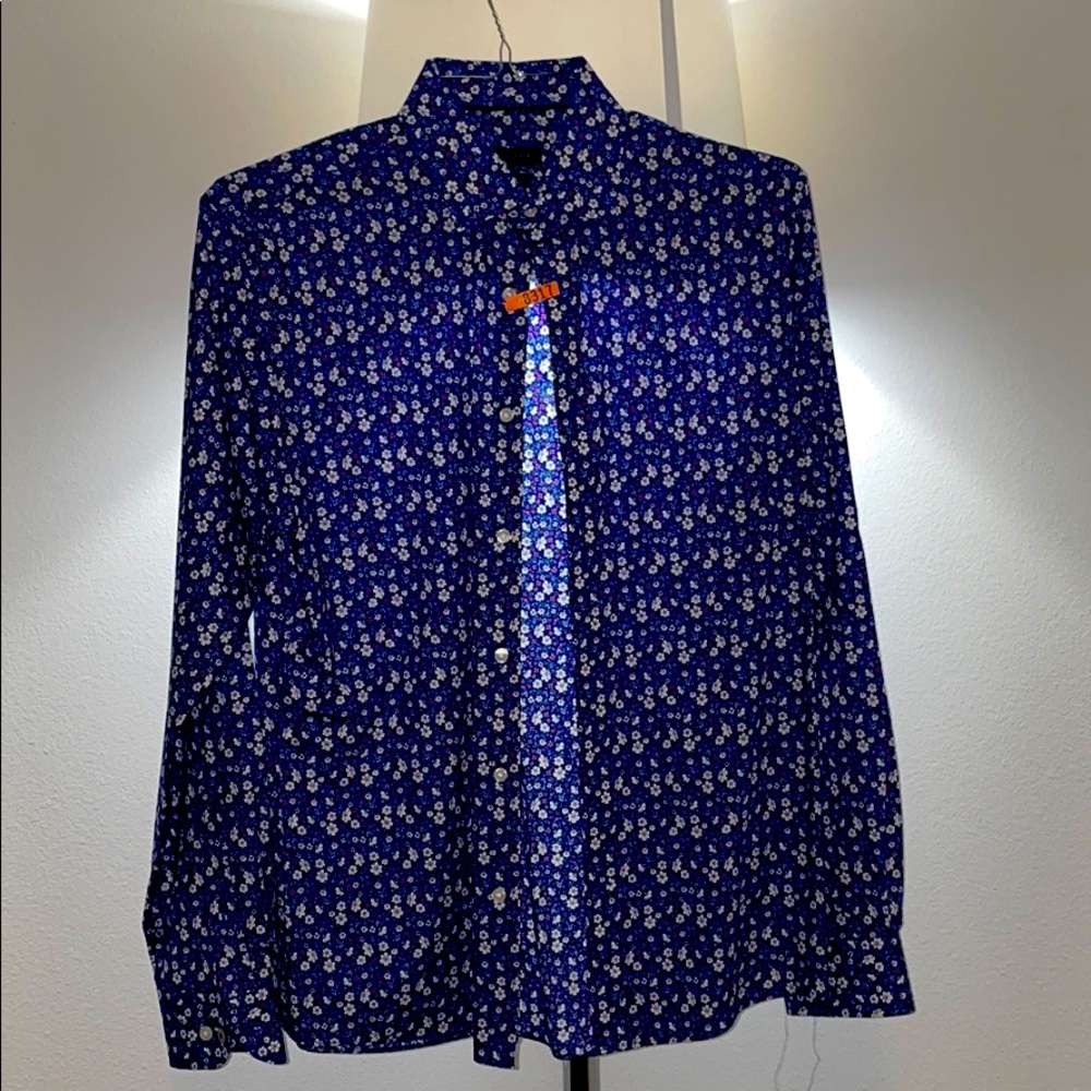 Tommy Hilfiger Purple Floral Long Sleeve